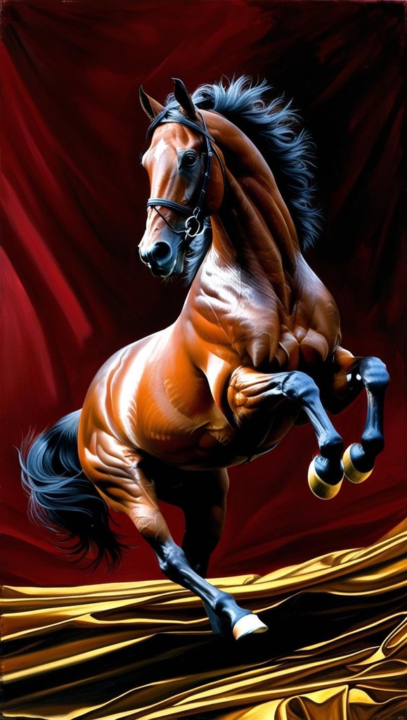 🎨 競走馬 × ルーベンス風🔥(英雄的バロックシリーズ)