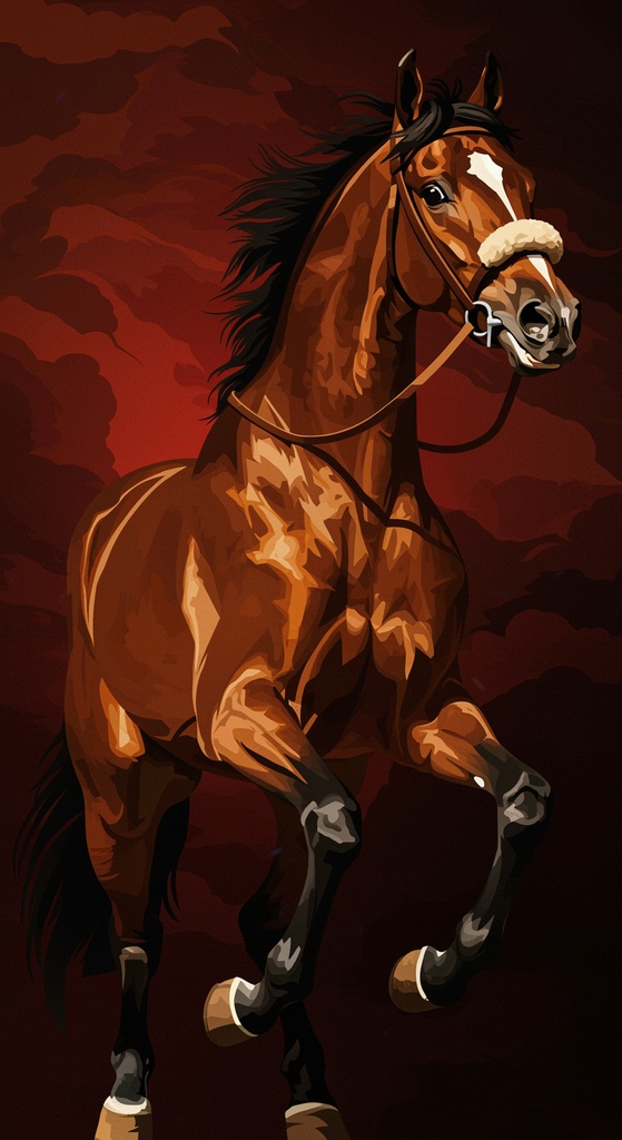 🎨 競走馬 × ルーベンス風🔥(英雄的バロックシリーズ)