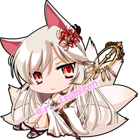 ヒガンバナ（アクリルキーホルダー）