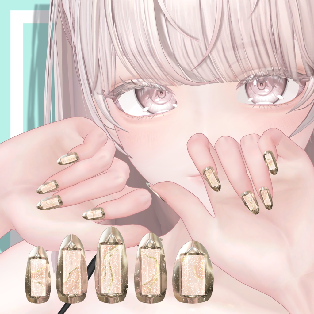 Nail_03【MDollnail対応】【MA対応】