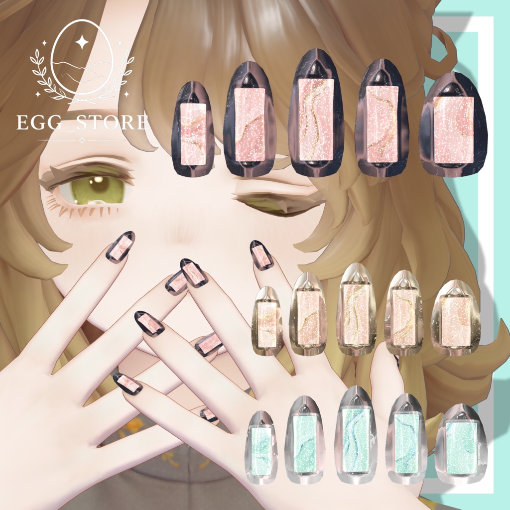 Nail_03【MDollnail対応】【MA対応】
