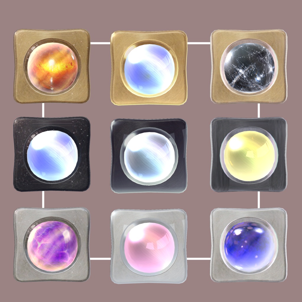 【汎用】アクセサリーセットSquare【MA対応】