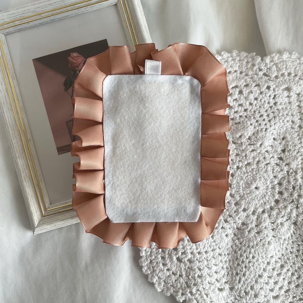 硬質ケース デコ * くすみピンク×ブラック