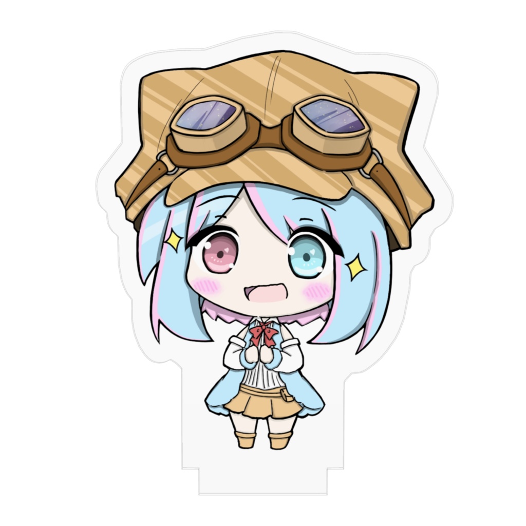 シノ篠宮 手描き アクリルスタンドフィギュア