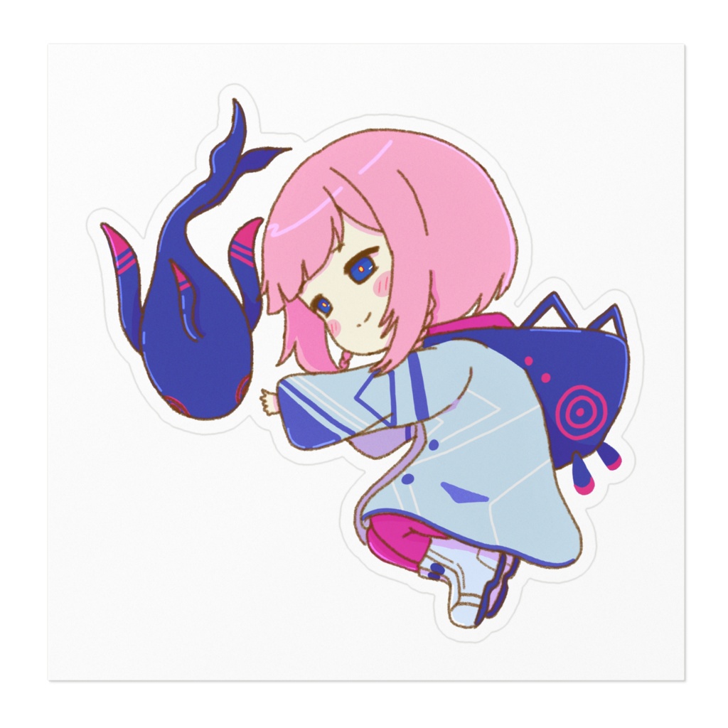 【ステッカー】花譜-KAF "Hinadori"