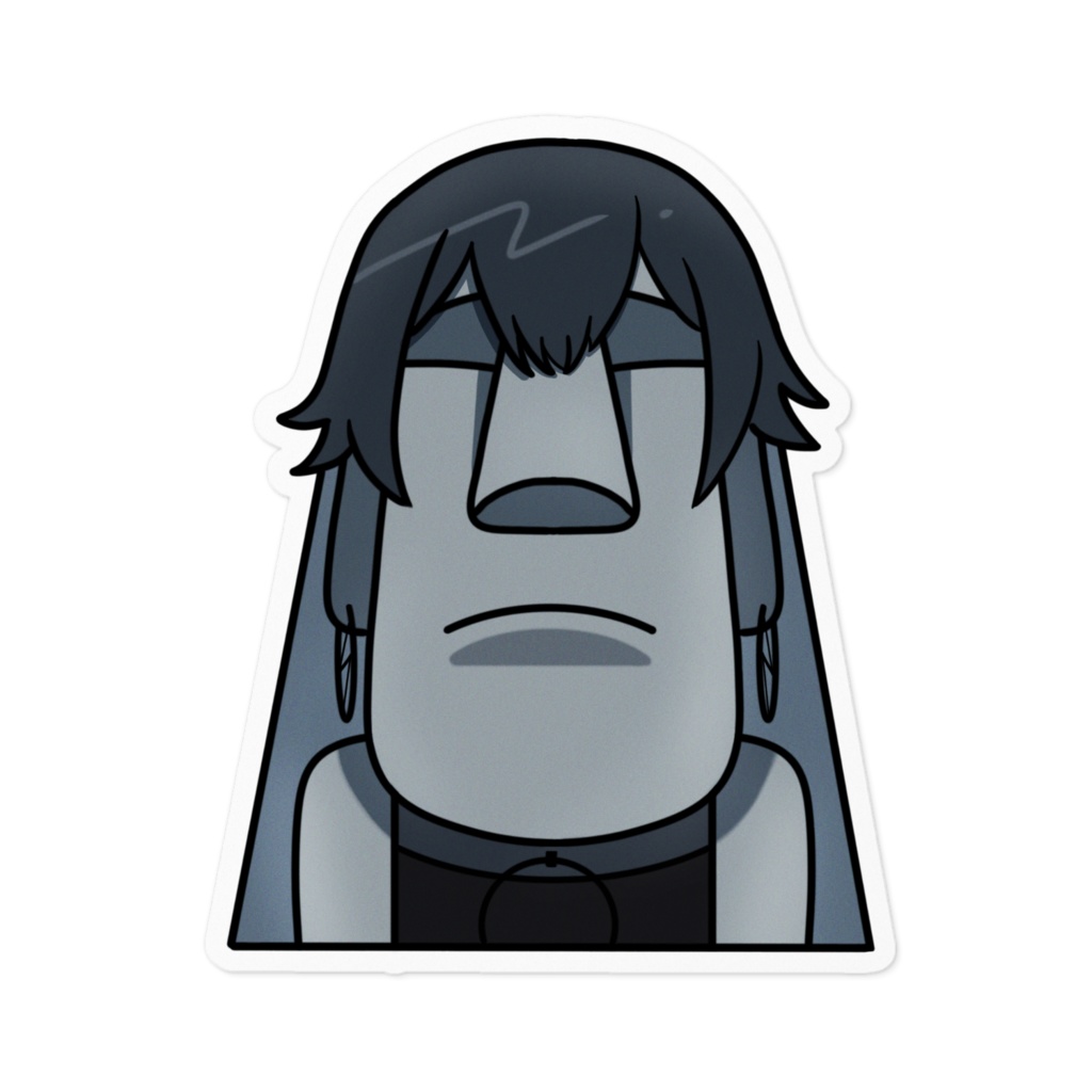 【ステッカー】幸祜 - KOKO "Moai"