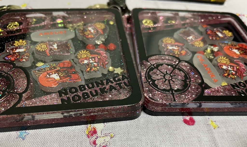 姉弟わちゃわちゃアクキー