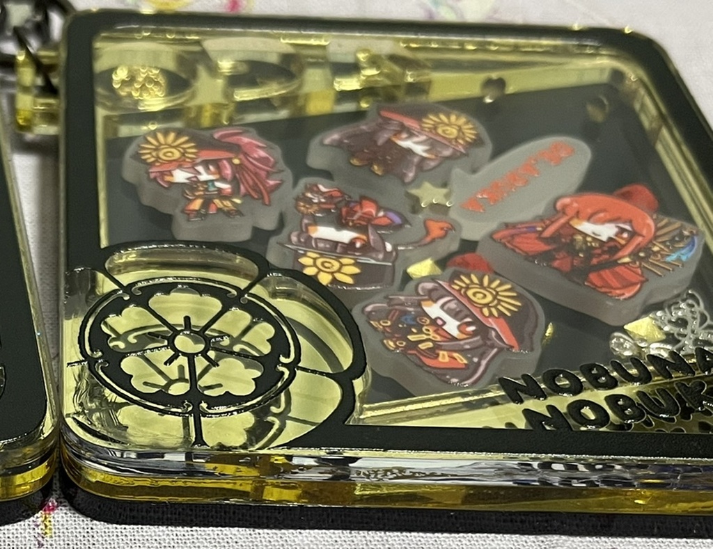 姉弟わちゃわちゃアクキー