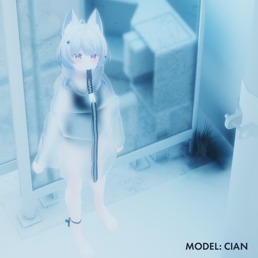 Transparent Jacket【9アバター対応】