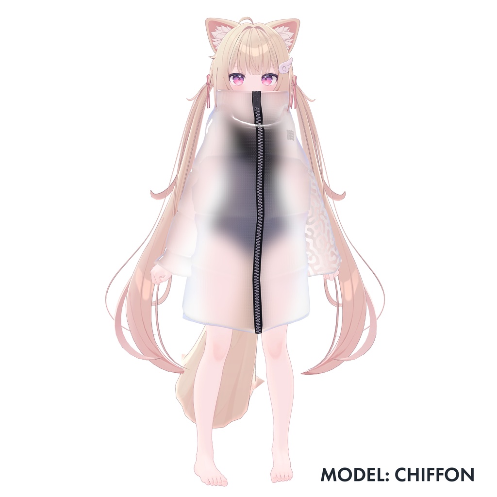 Transparent Jacket【9アバター対応】