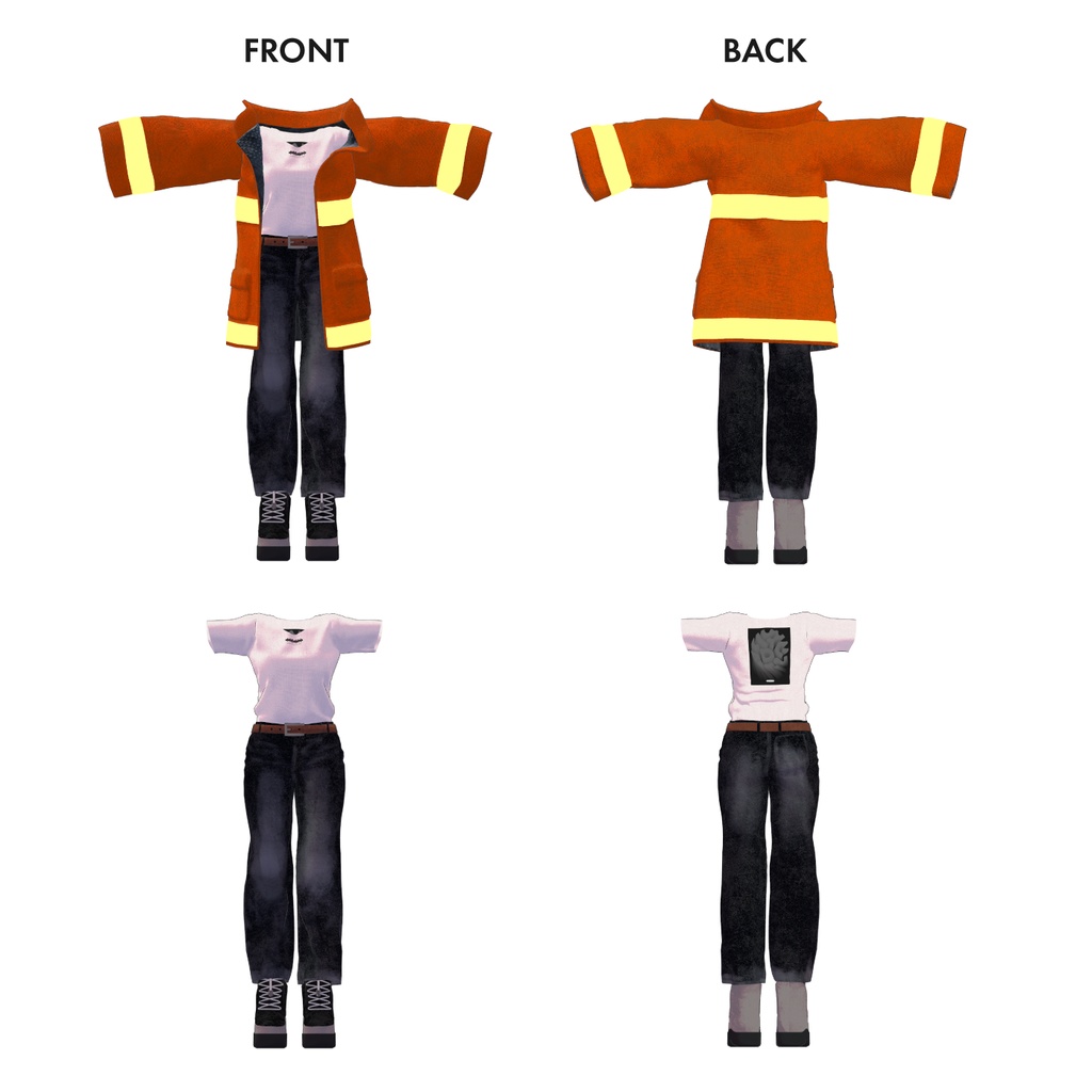 Anti Fire Suit【真冬・シアン対応】