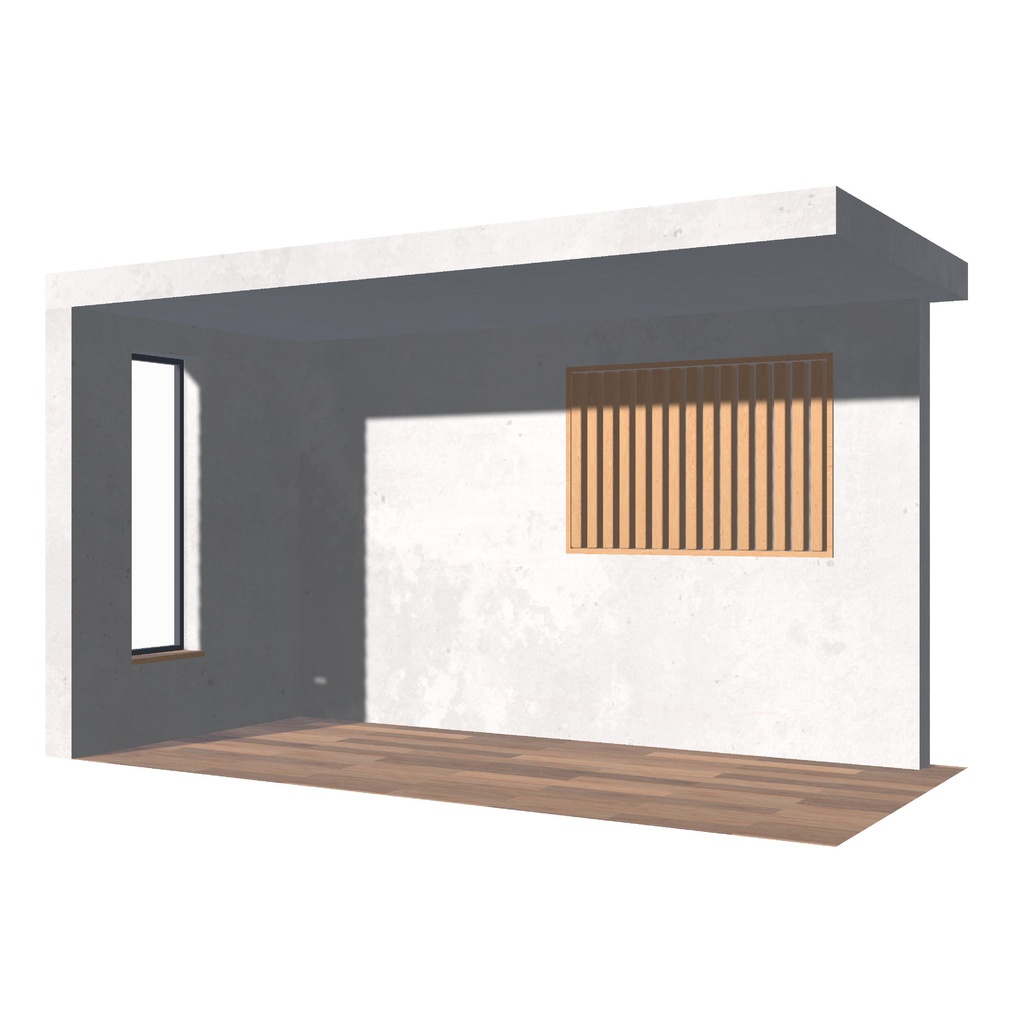 Room Base "Solitude"【VRChat想定 部屋アセット】