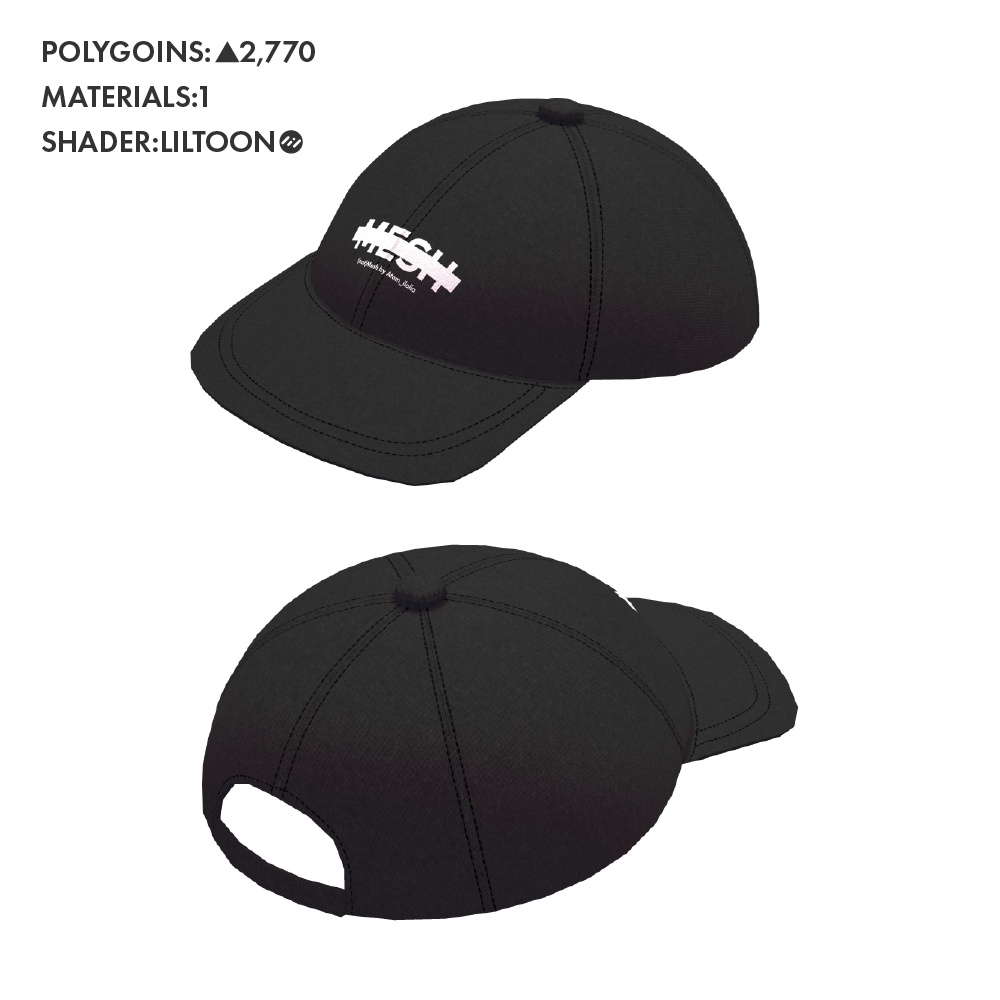 Standard Cap【アバター用帽子】