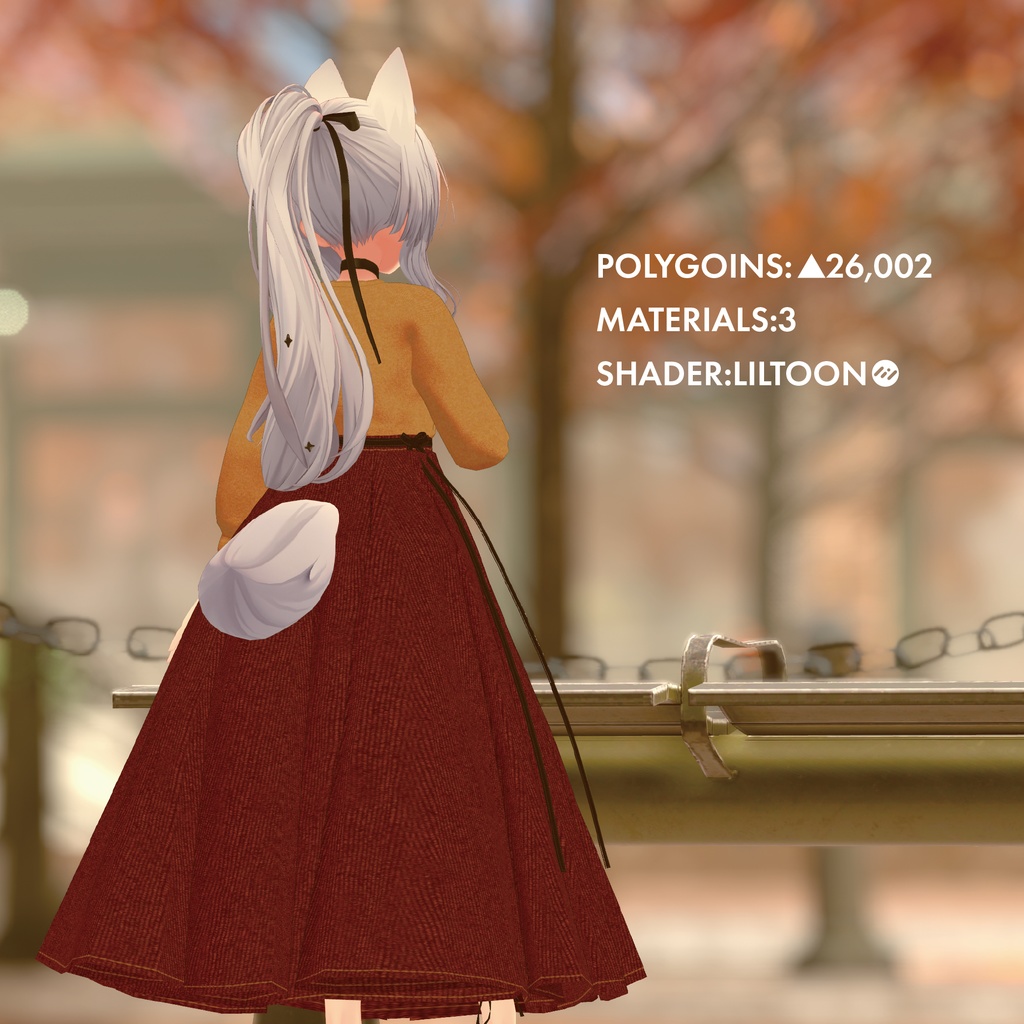 Autumn Dress【真冬・シアン / まめふれんず対応】