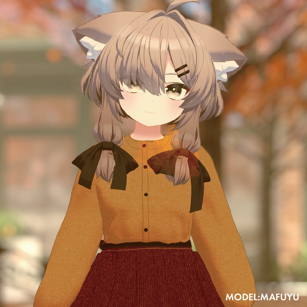 Autumn Dress【真冬・シアン / まめふれんず対応】