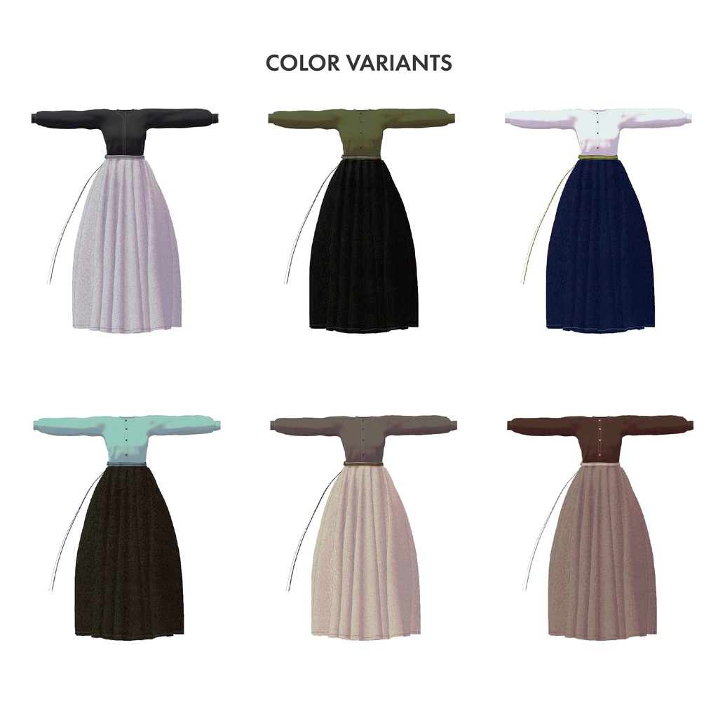 Autumn Dress【真冬・シアン / まめふれんず対応】