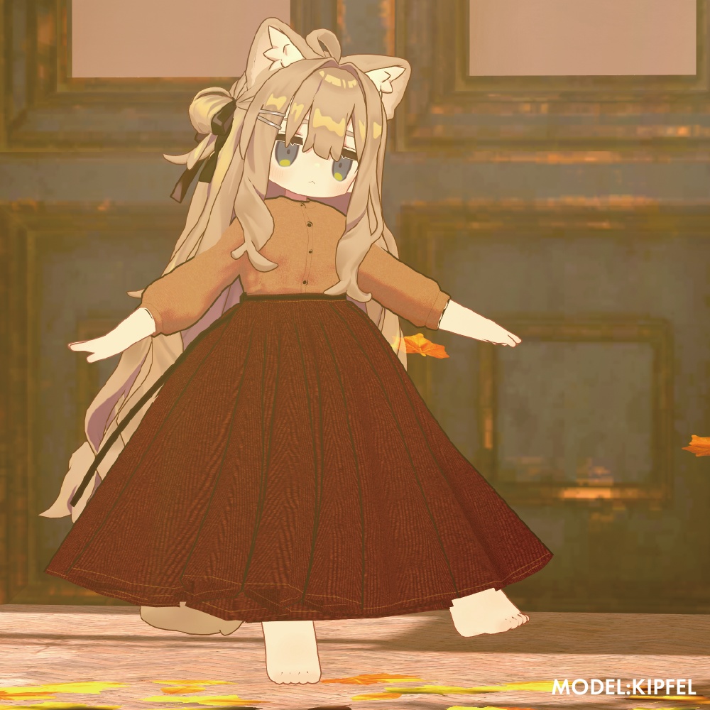 Autumn Dress【真冬・シアン / まめふれんず対応】