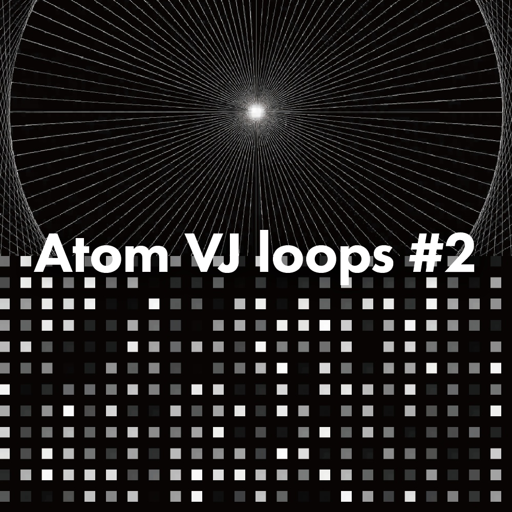 Atom VJ loops #2【VJ素材】