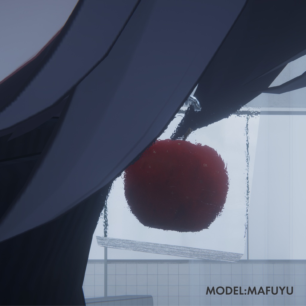 【無料 / Free】Apple Earring【アバター用アクセサリー】