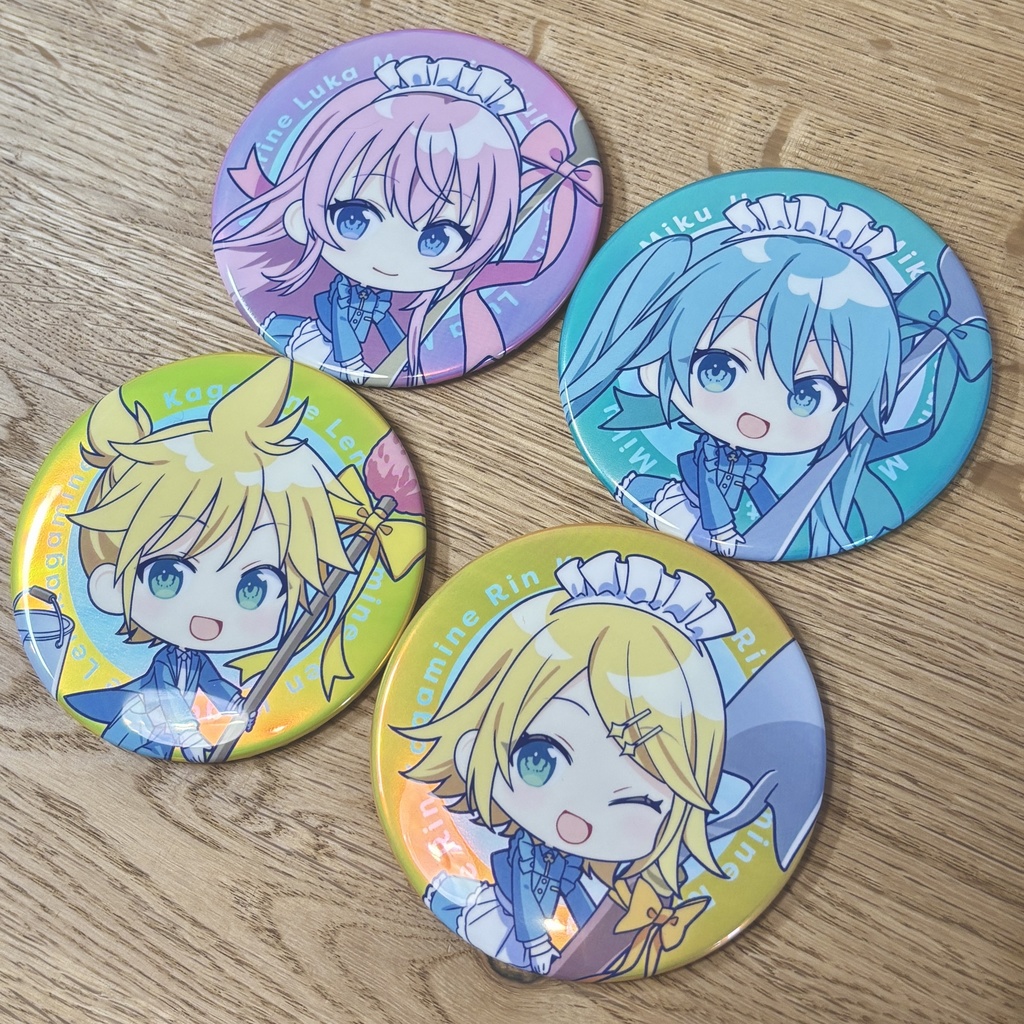 【モモジャン】オーロラ缶バッジ【クリエイターズフェスタ2025受注】