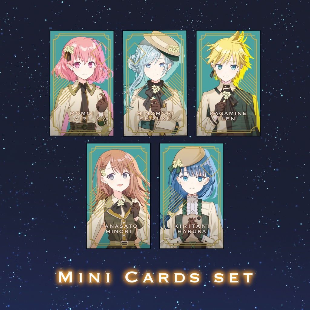 【クリフェス2026】ミニ箔押しカードセット【モモジャン】