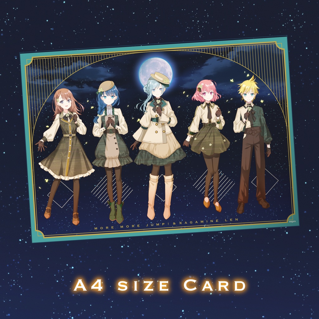 【クリフェス2026】A4箔押しカード【モモジャン】