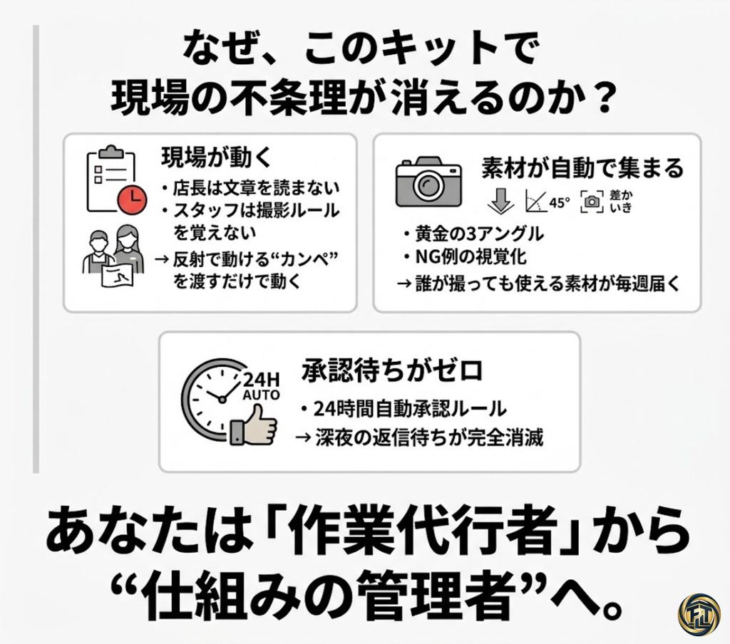 店舗SNS運用 スタート&サポートキット|クライアント・オンボーディングOS(OS02)