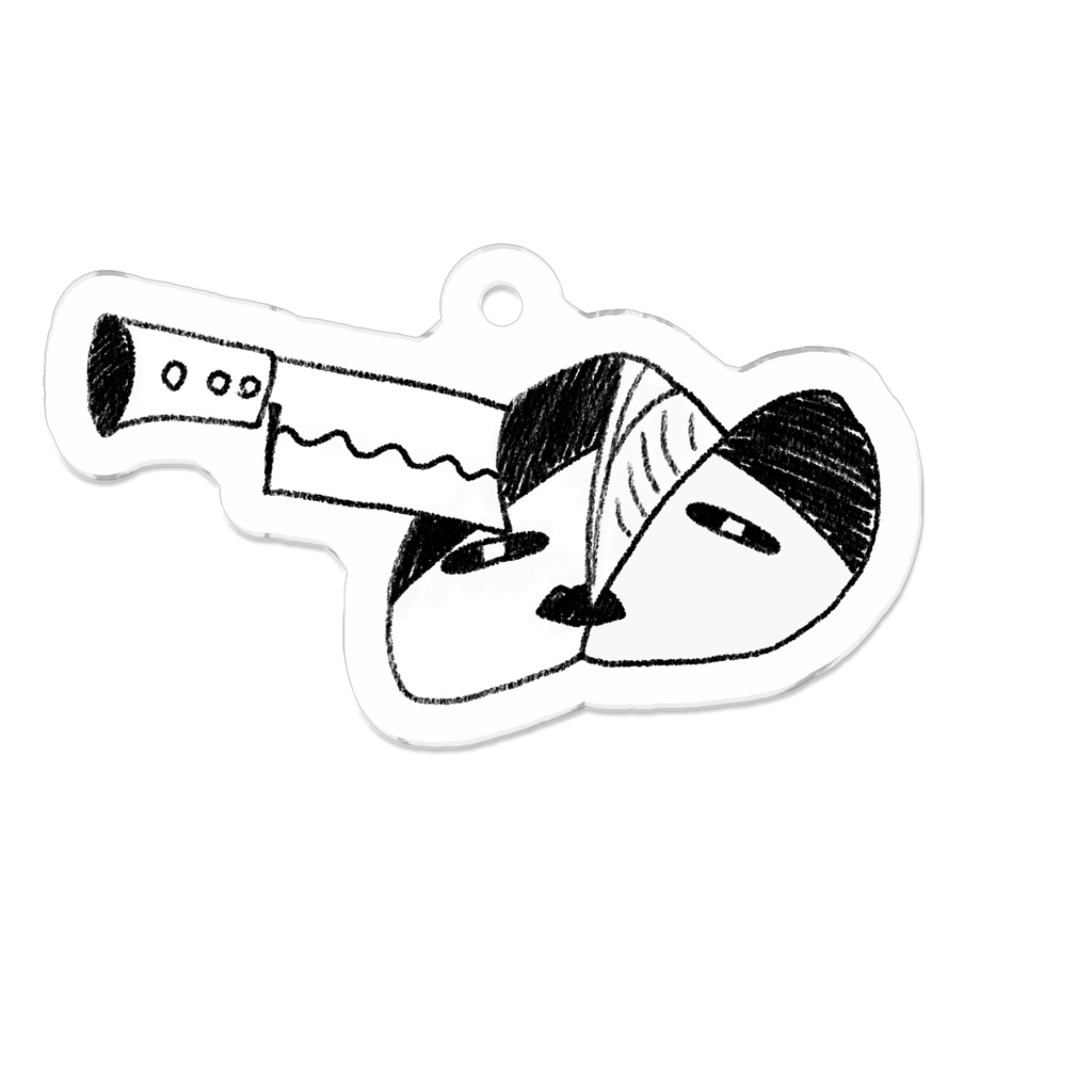 おかめを切ったら刺身