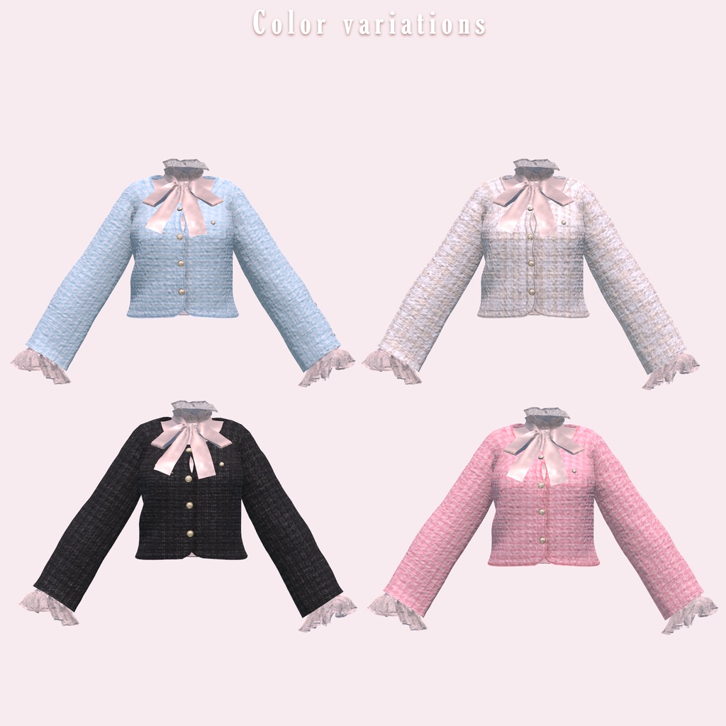 Lady Laceblouse Set ୨୧【桔梗 舞夜 セレスティア対応】