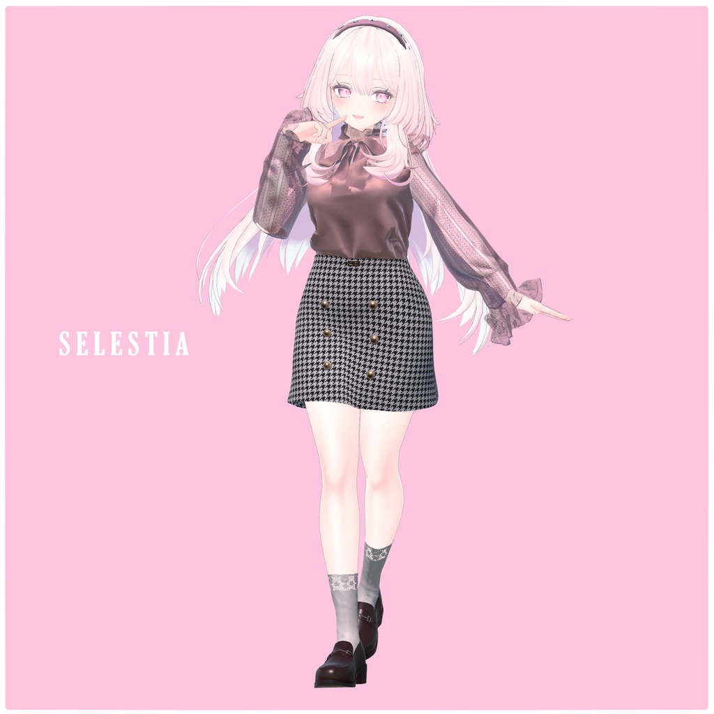 Lady Laceblouse Set ୨୧【桔梗 舞夜 セレスティア対応】