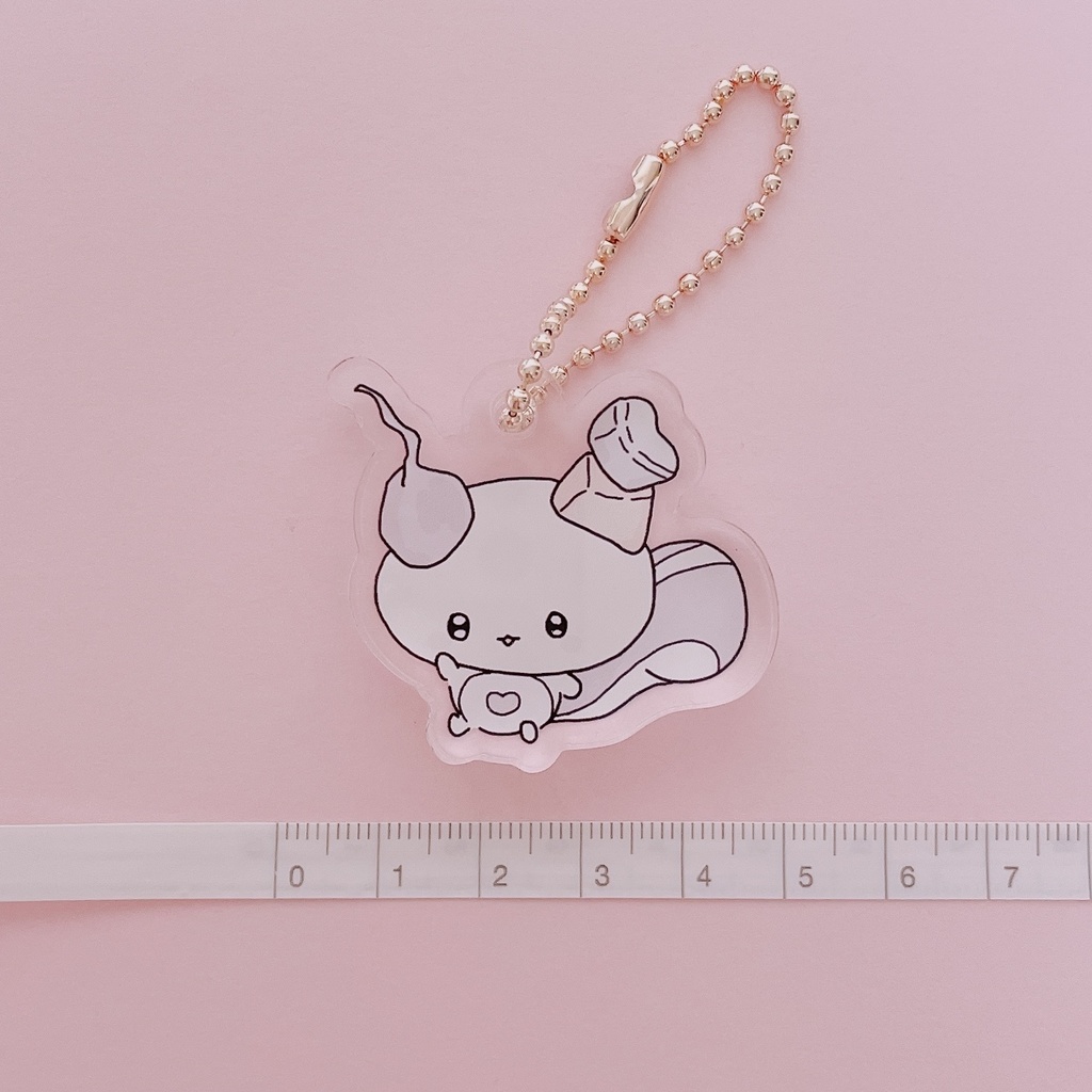 ボルチのぶあついアクリルキーホルダー