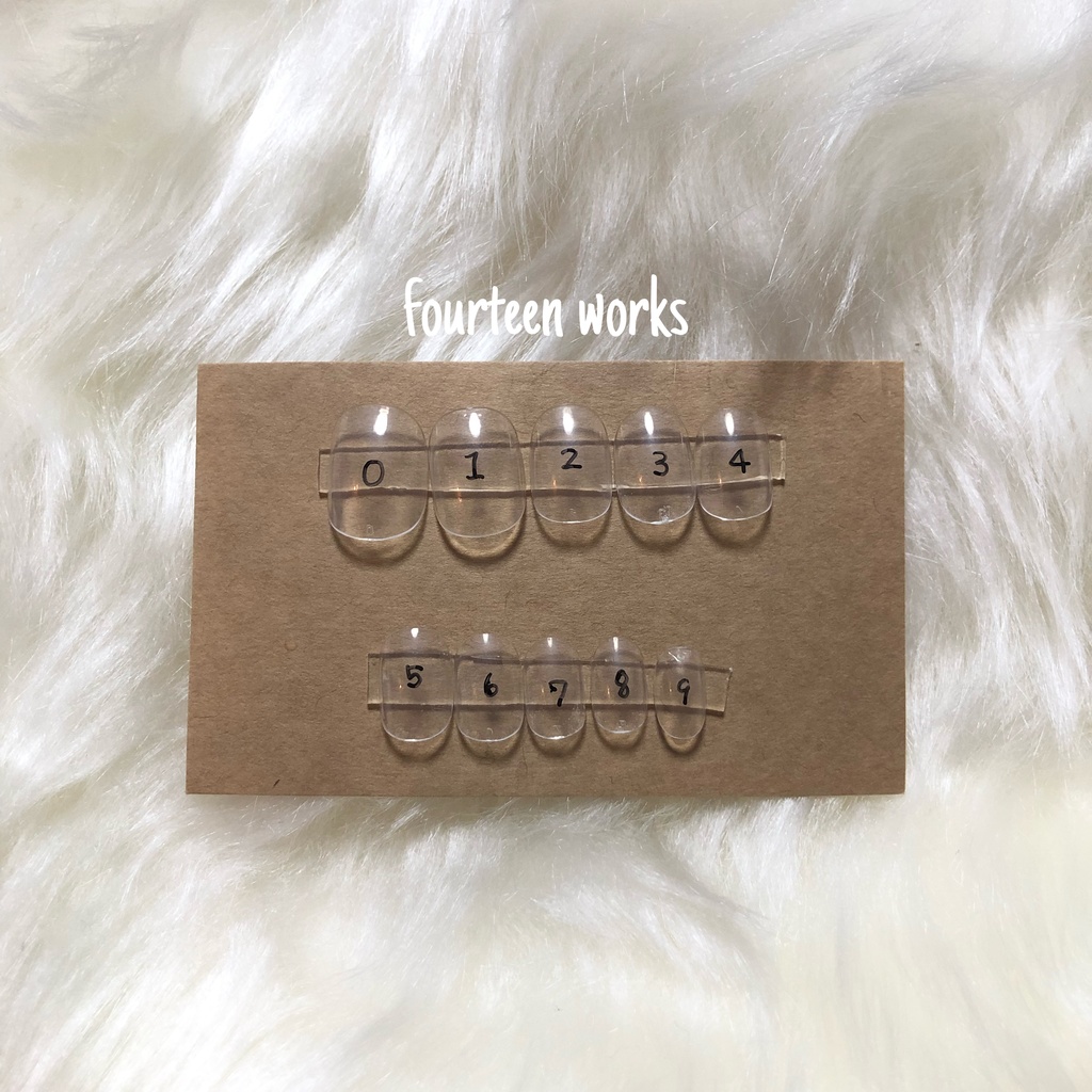 *サイズ確認用ネイルチップ*