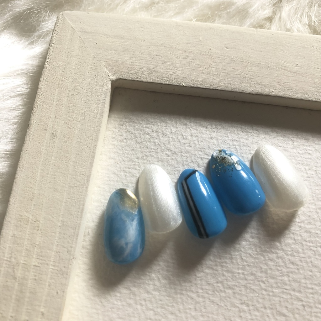 *ワートリ モチーフ ネイルチップ*玉狛第二*