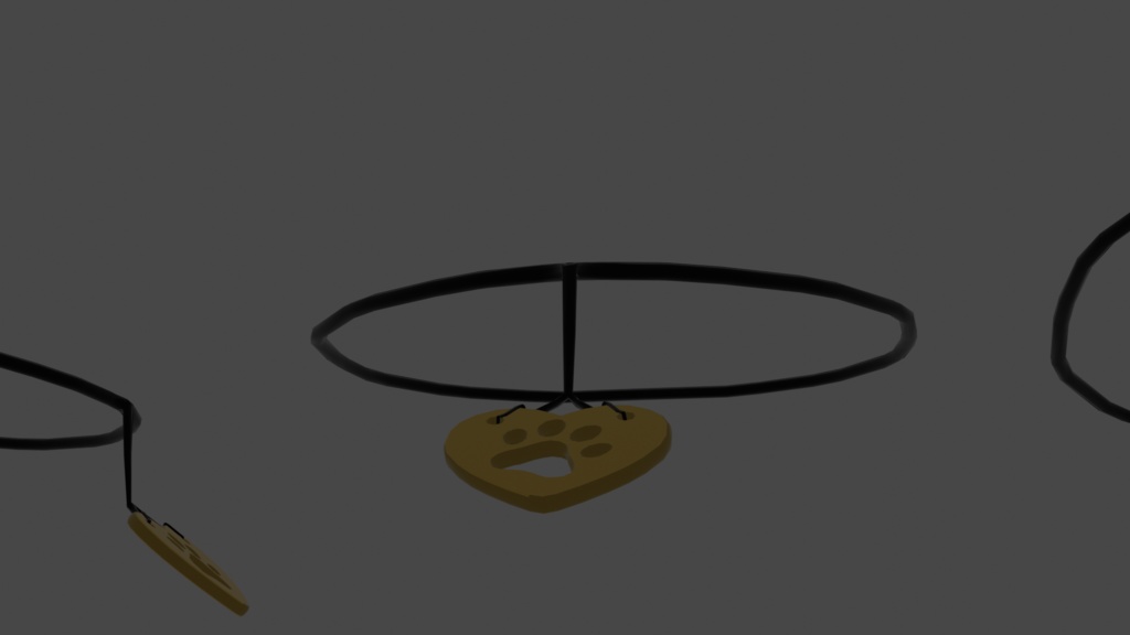 Heart Paw Necklace *FIXED*