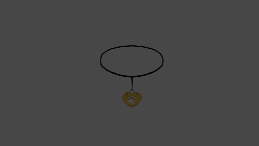 Heart Paw Necklace *FIXED*