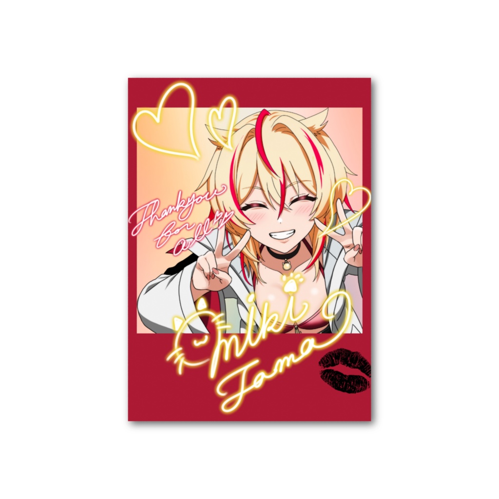 【神酒たま】2周年記念チェキ風カード 【期間限定】