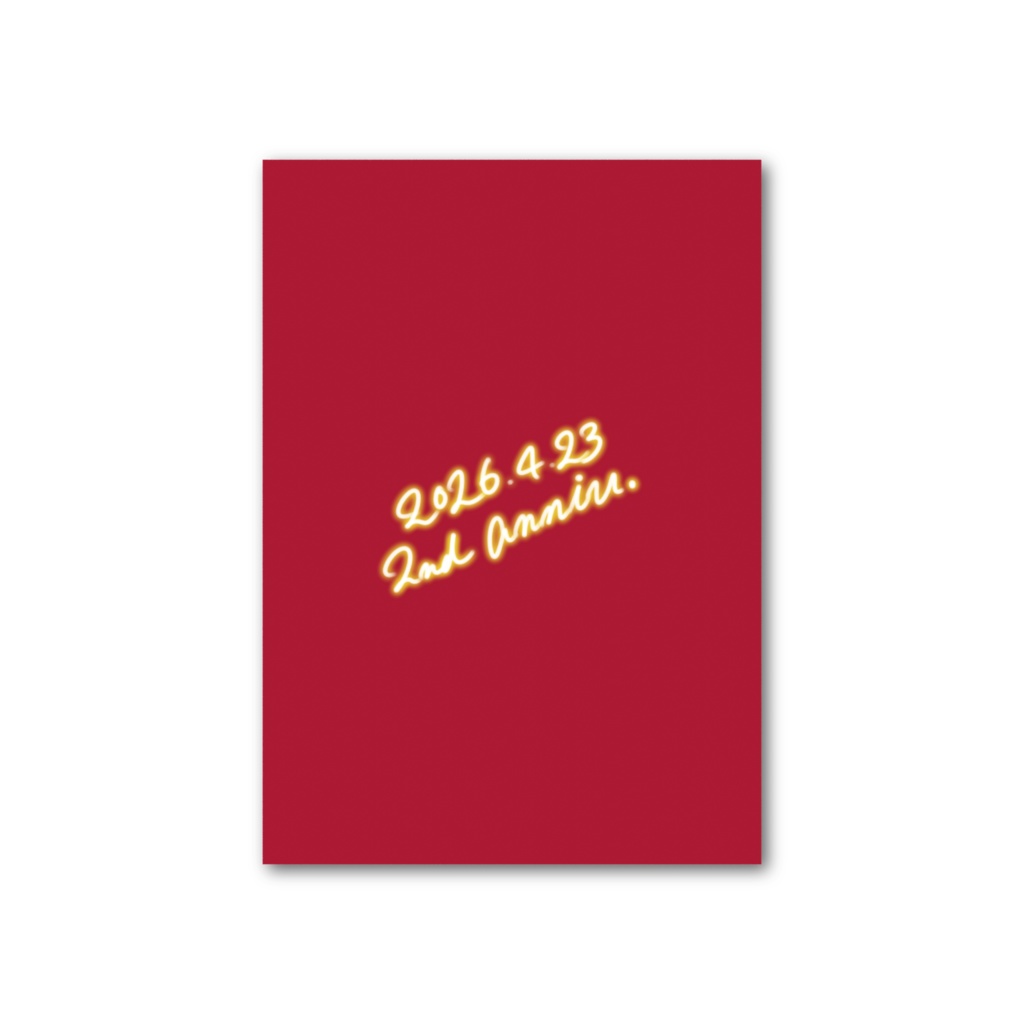 【神酒たま】2周年記念チェキ風カード 【期間限定】