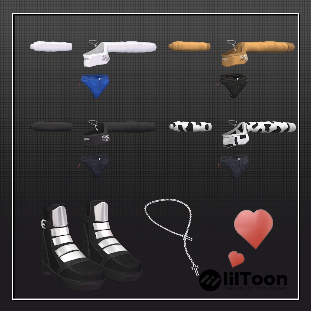 【6アバター対応】 V-Crop