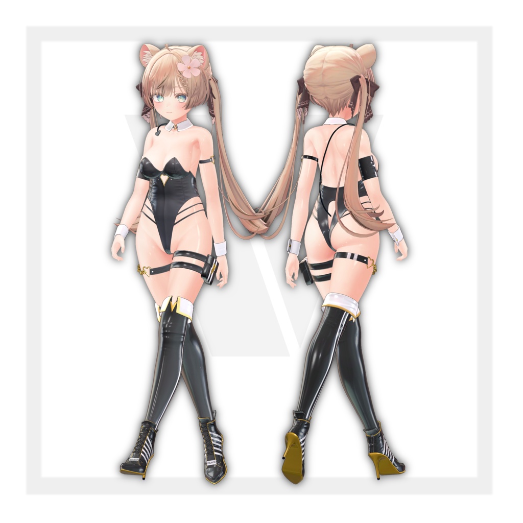 【7アバター対応】🐇V-Bunny suit🐇