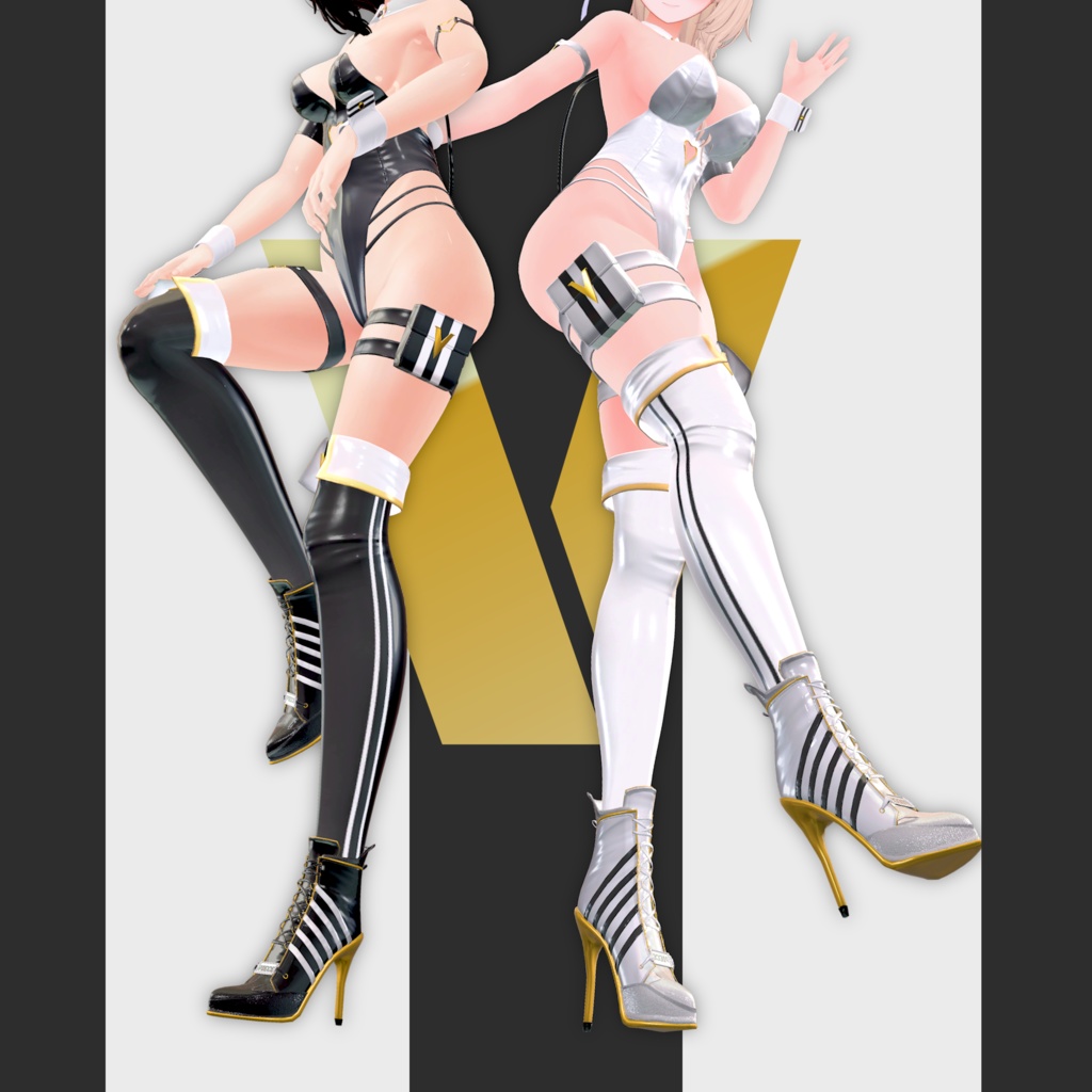 【7アバター対応】🐇V-Bunny suit🐇