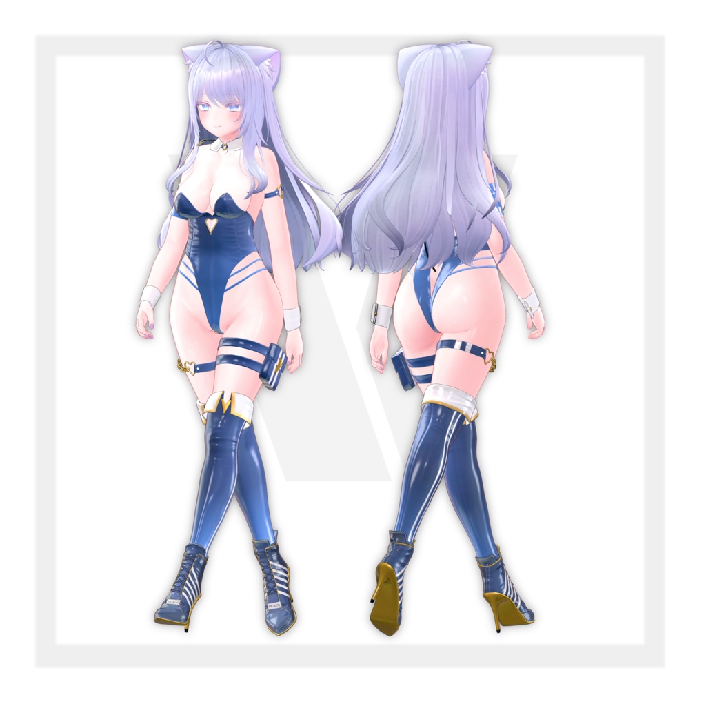 【7アバター対応】🐇V-Bunny suit🐇