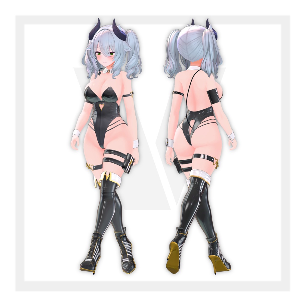 【7アバター対応】🐇V-Bunny suit🐇