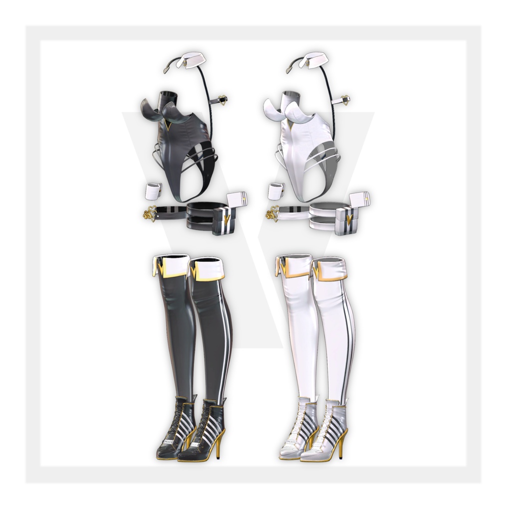 【7アバター対応】🐇V-Bunny suit🐇