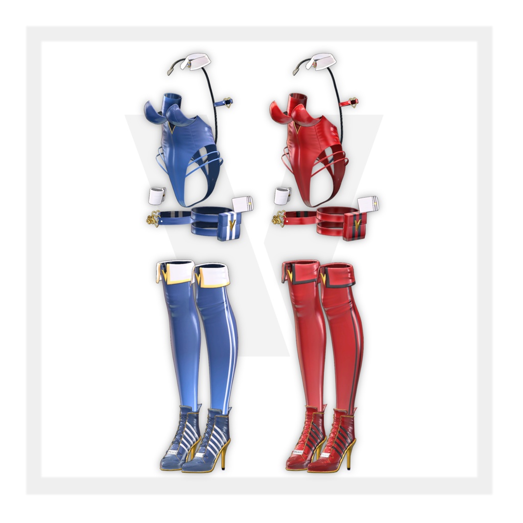 【7アバター対応】🐇V-Bunny suit🐇