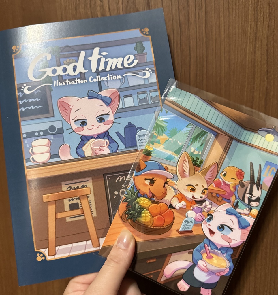 イラスト本「Good time ~ illustration collection~」