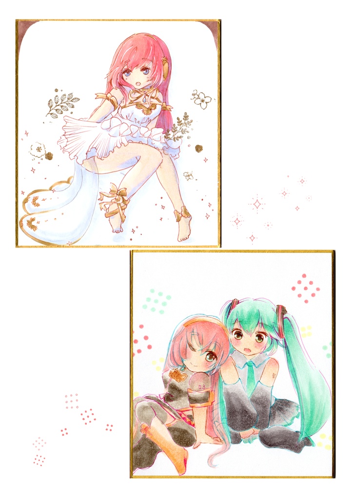 【新刊セット】Vocaloid square drawing