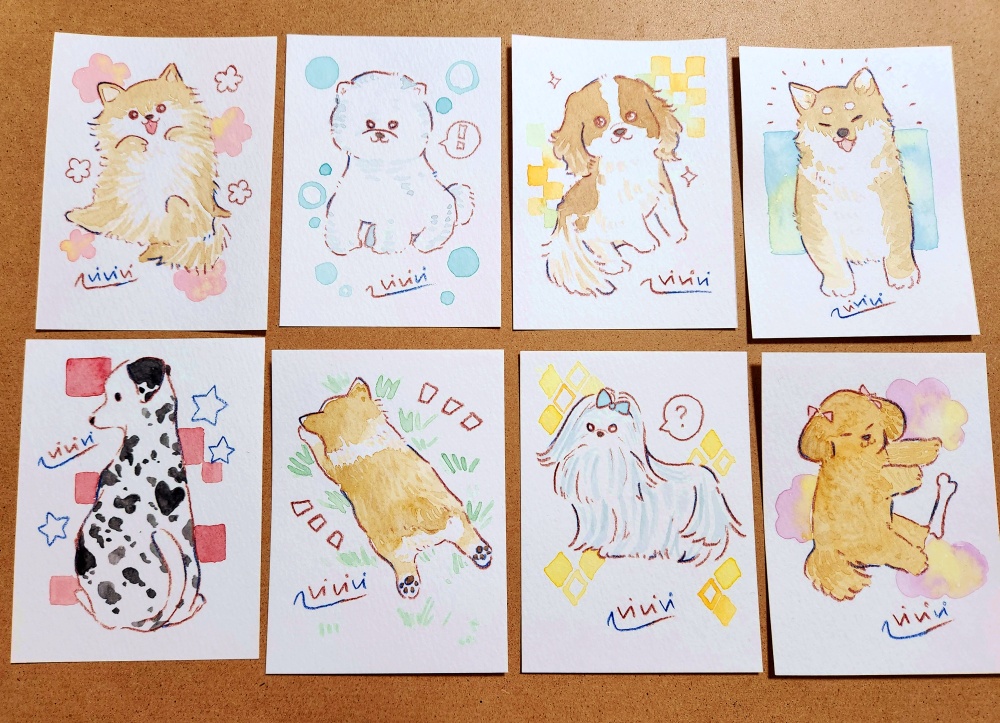 犬ちゃん原画ガチャ