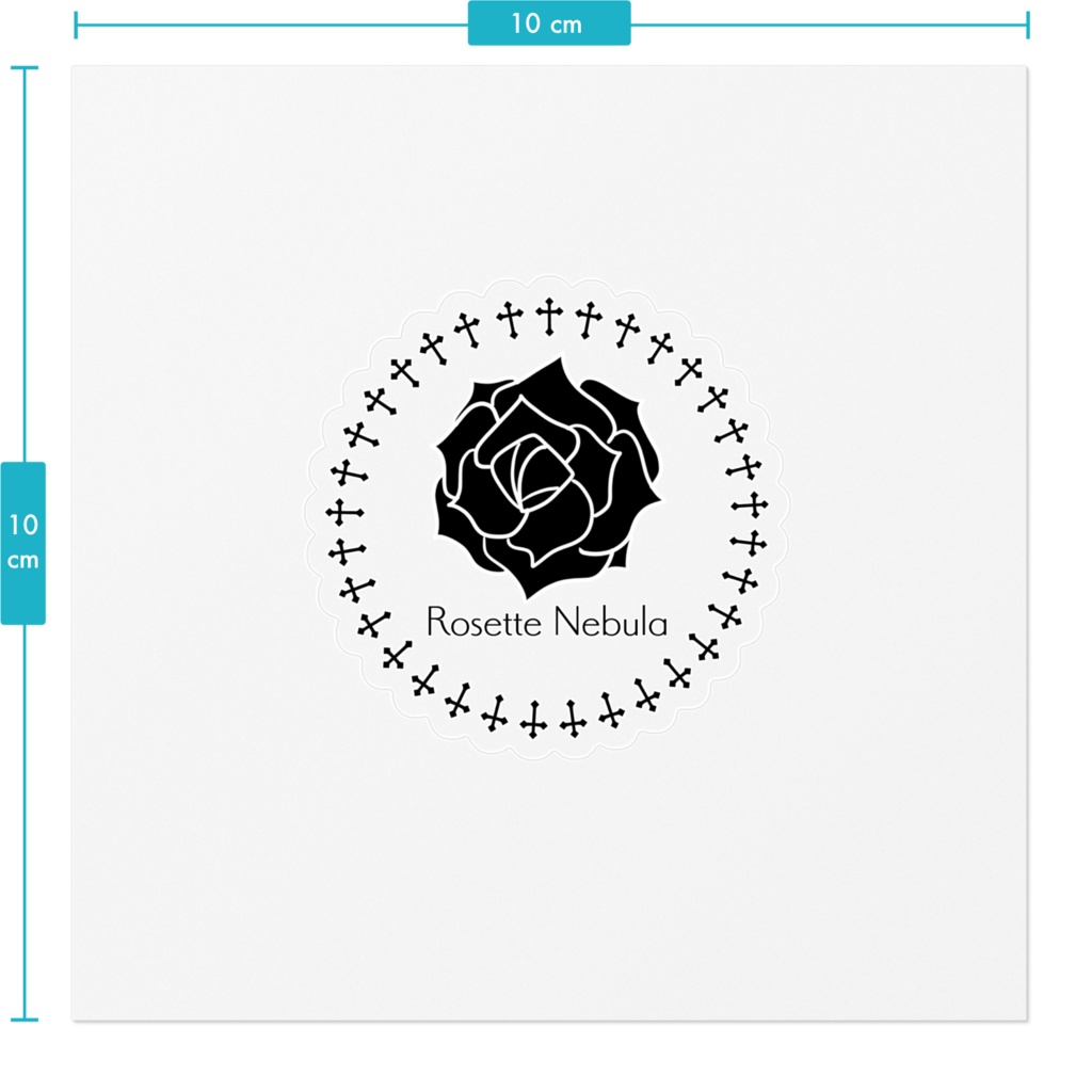 ロゴステッカー【ブラック】