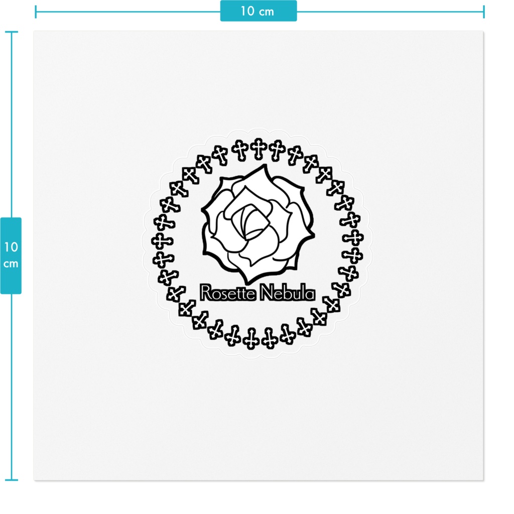ロゴステッカー【ホワイト】