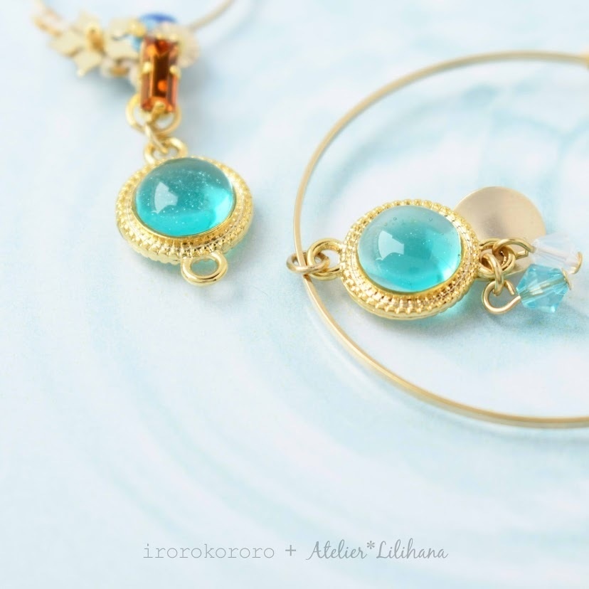 コラボ【水紋重ねの耳飾り】〜山猫組